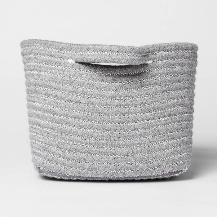 Bath Basket Small Crate Gray - Threshold™ | Target