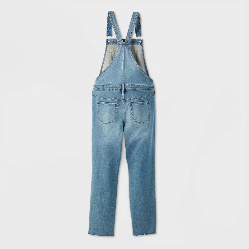 Denim Maternity Overalls - Isabel Maternity by Ingrid & Isabel™ Medium Blue | Target