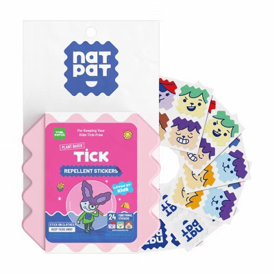NATPAT 24ct "TrailPatch" Tick Repellent Stickers Natural and Non-Toxic for Kids & Adults, Ideal for Hiking & Outdoor | Target