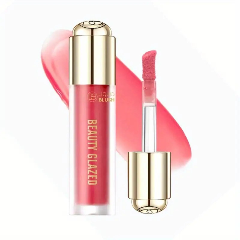 5 color Soft Pinkish Gel Cream Blush Liquid Blush Cheeks - Temu France | Temu Affiliate Program