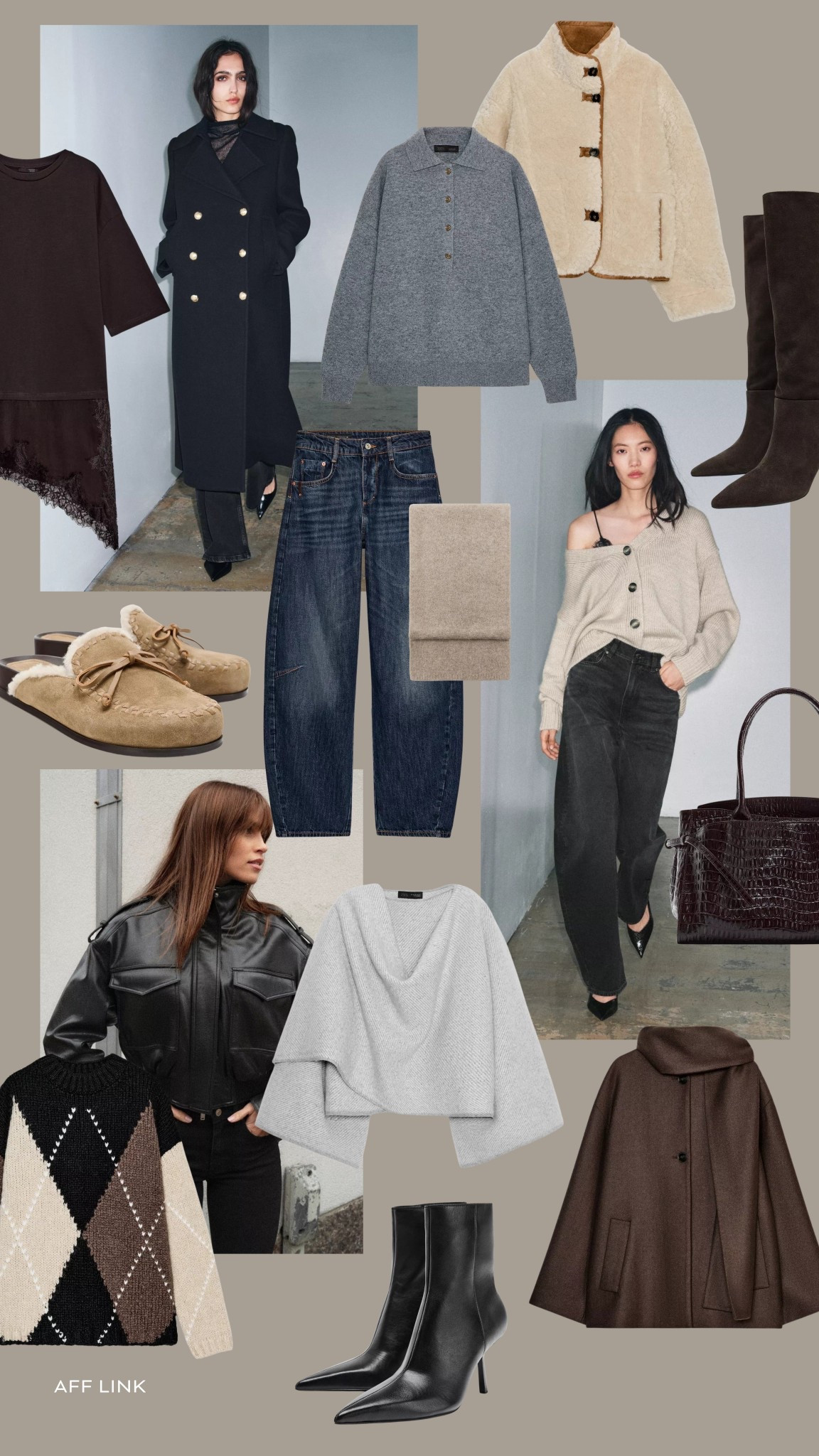 Zara New In Favourites 

Autumn winter / knitwear / wool coat / jeans / leather bag 

#LTKwinter #LTKuk #LTKeurope