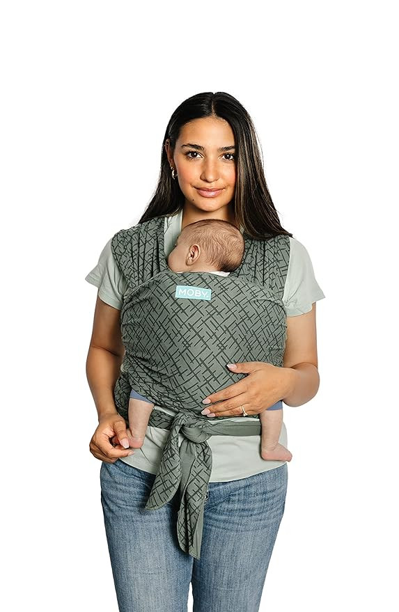 Moby Wrap Baby Carrier | Classic | Baby Wrap Carrier for Newborns & Infants | #1 Baby Wrap | Go t... | Amazon (US)