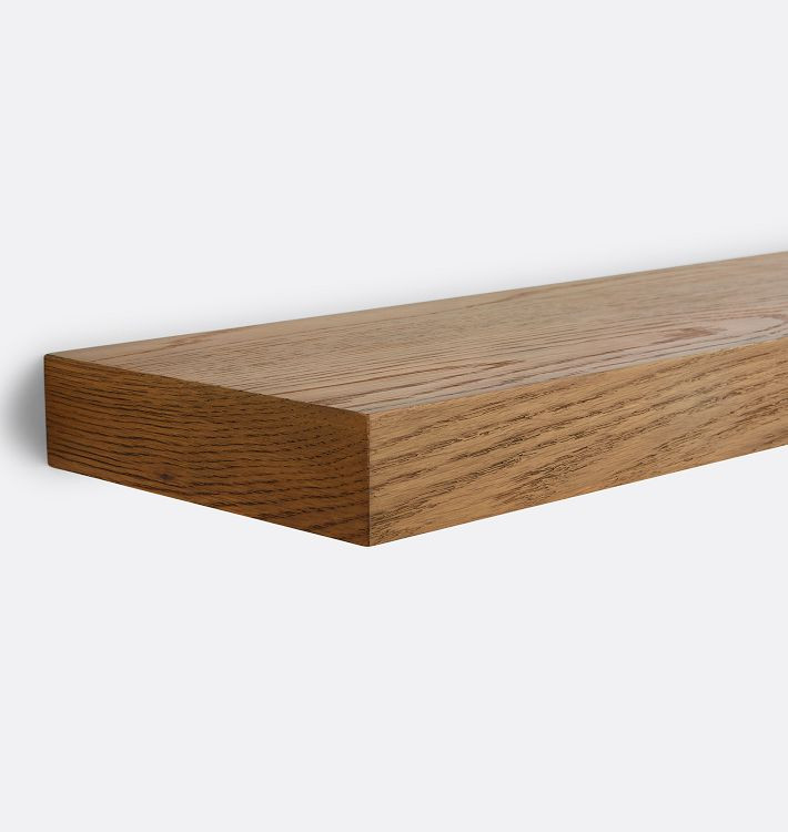Floating Wood Shelf with 2" Height | Rejuvenation
