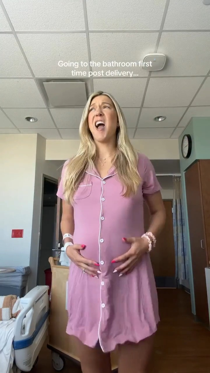 The getting up for the first time, the walk to the bathroom, the diaper concoction something I wasn’t prepared for the first time. I knew what was coming this time but still HOPED FOR THE BEST lol


#LTKmomlife #LTKBaby #LTKBump