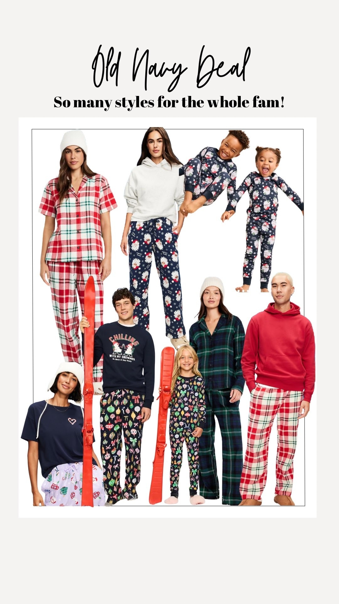 Old Navy pajamas


#LTKHoliday #LTKGiftGuide #LTKSaleAlert