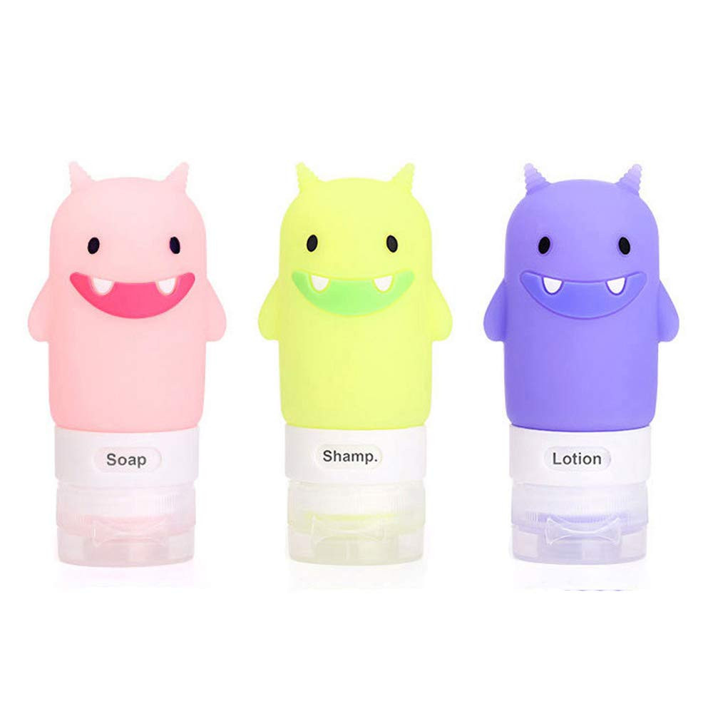 Travel Bottles Set for Liquids, TSA Approved Leak Proof Silicone Cosmetic Travel Containers, for ... | Amazon (US)