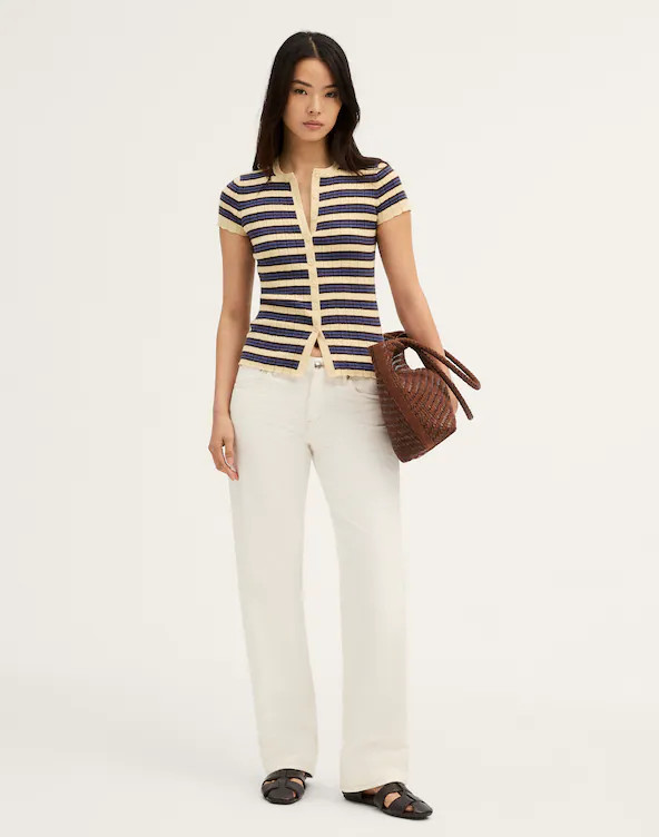 Short-Sleeve Cardigan | Madewell