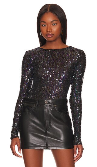 Gold Rush Long Sleeve in Black Combo | Revolve Clothing (Global)