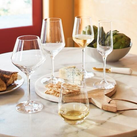 White Marble and Wood Cheese Board and Knife Set | World Market