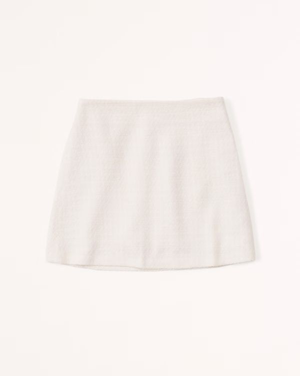 Tweed Mini Skort | Abercrombie & Fitch (US)