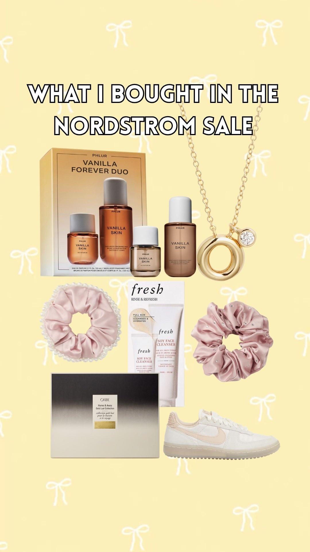 What I bought in the #NSALE as a 20 something year old who has shopped for the last 8 years! Restocks of my favorite shampoo & conditioner that lasts me all year long, my favorite face wash, a new perfume set, a couple accessories, a RARE to find O initial necklace, & a pair of comfty, cute sneakers for both work & for play!

Nordstrom Sale 2026

#LTKSaleAlert #LTKBeauty #LTKdayinmylife