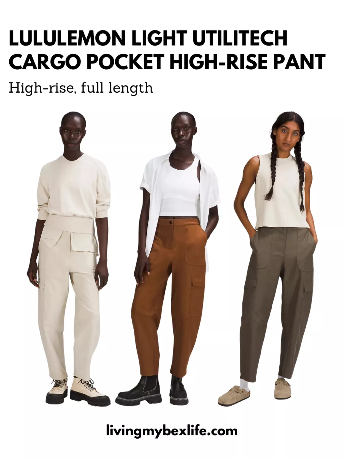 Lululemon athletica Light Utilitech Cargo Pocket High-Rise Pant
