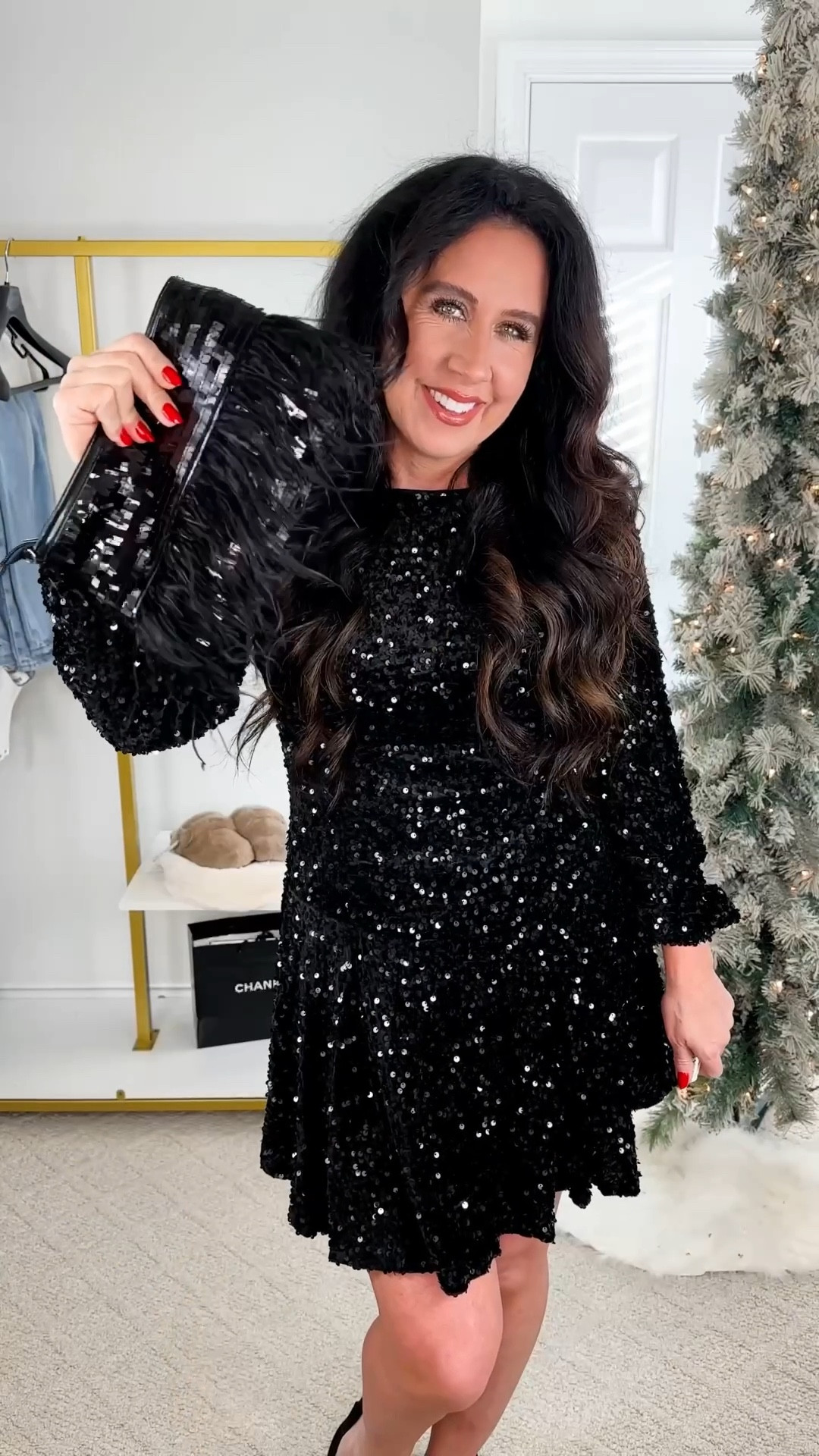 RSVP "YES" and show up ready to shine wearing this eye-catching style, featuring an allover sequin design, scoop neckline and that shade we continue to swoon over time and time again. $39 affordable & fabulous! 
Holiday dress
New Years Eve Dress
Cocktail dress 

#LTKHoliday #LTKFindsUnder50