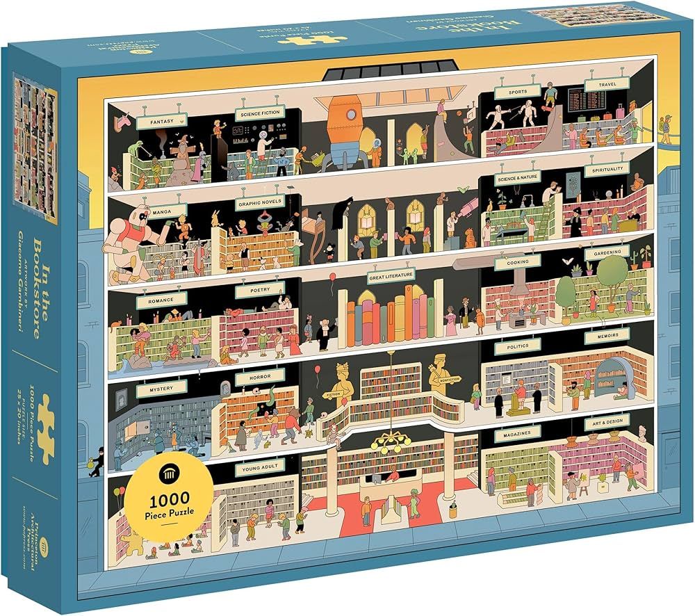 Princeton Architectural Press In the Bookstore: 1000 Piece Puzzle | Amazon (US)