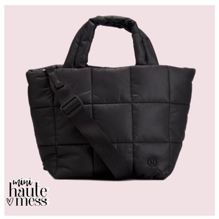The perfect black quilted crossbody bag by lululemon. 🩷

#LTKfindsunder100 #LTKitbag #LTKfitness