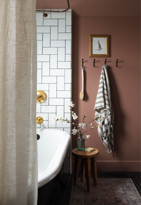 I love moody colors in a bathroom. Shop the Sage House bathroom  

#LTKHome
