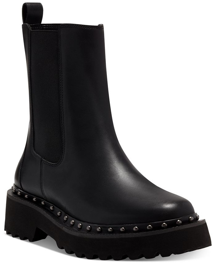 Vince Camuto Women's Meendey Lug-Sole Chelsea Booties & Reviews - Booties - Shoes - Macy's | Macys (US)