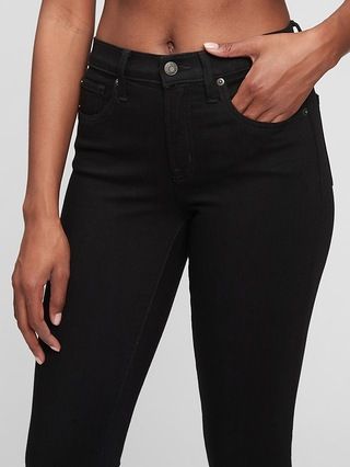 Mid Rise True Skinny Jeans with Washwell | Gap (US)