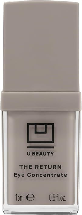 U Beauty The RETURN Eye Concentrate - Anti-Aging Eye Cream with Peptides and Antioxidants for Brighter and Tighter Under Eyes, Reduce Fine Lines, Puffiness & Dark Circles - 0.5 fl oz | Amazon (US)