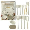 Thyme & Table 12- Piece Silicone Cooking Utensil Set, Taupe | Walmart (US)
