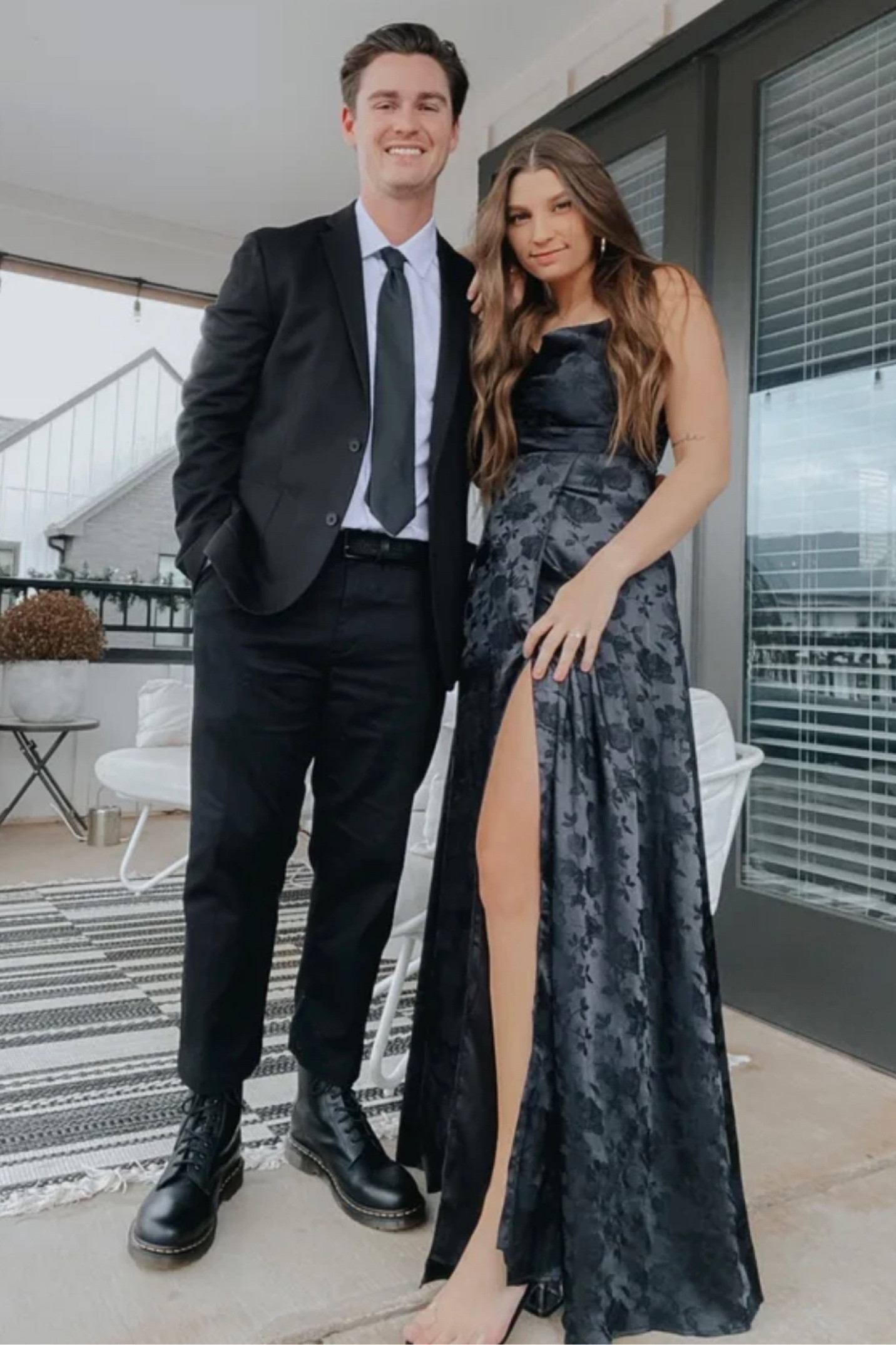 This formal dress is stunning!

Black tie wedding guest dress, formal dress with slit, black black tie wedding guest dress 

#LTKunder100 #LTKFind #LTKwedding