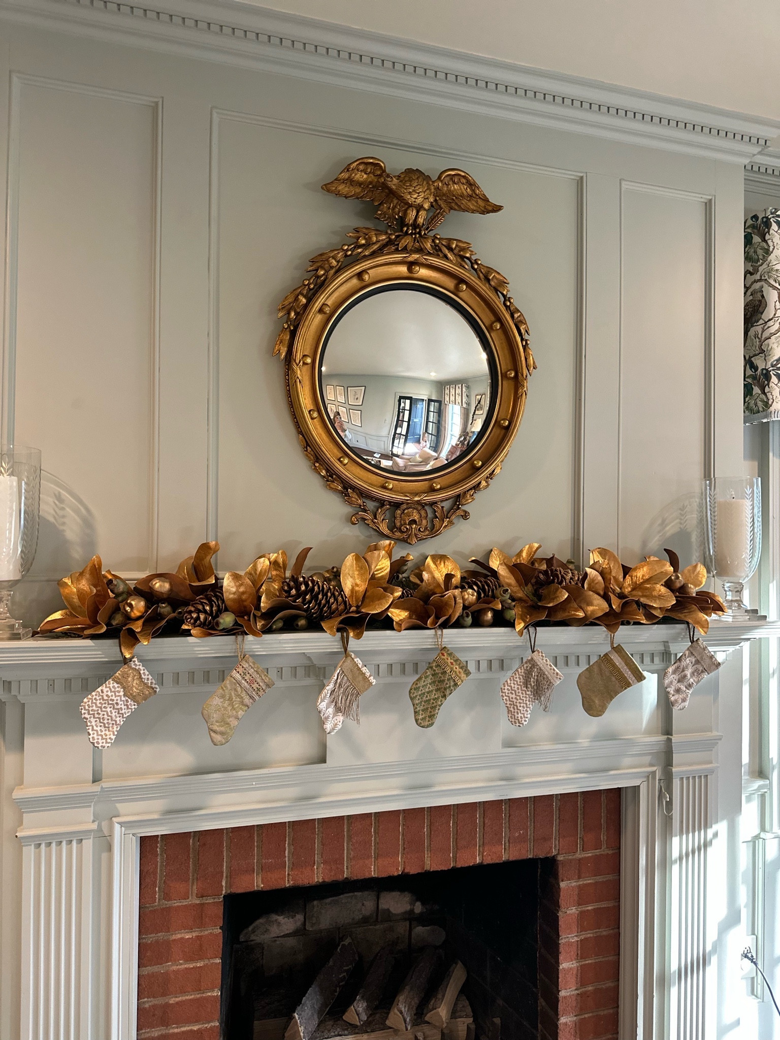 This is the BEST magnolia garland. It’s thick and has 