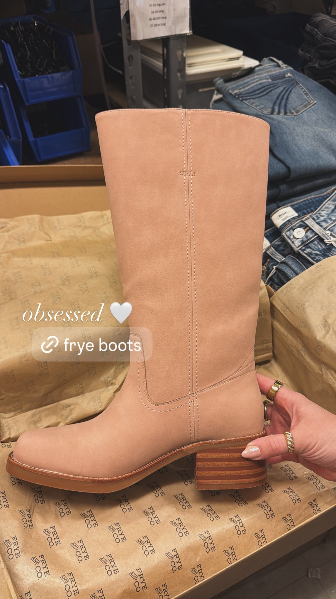 These new dusty rose frye boots… 😍 and yes, they come in a wide calf option!

#LTKspring #LTKspringtrends #LTKootd
