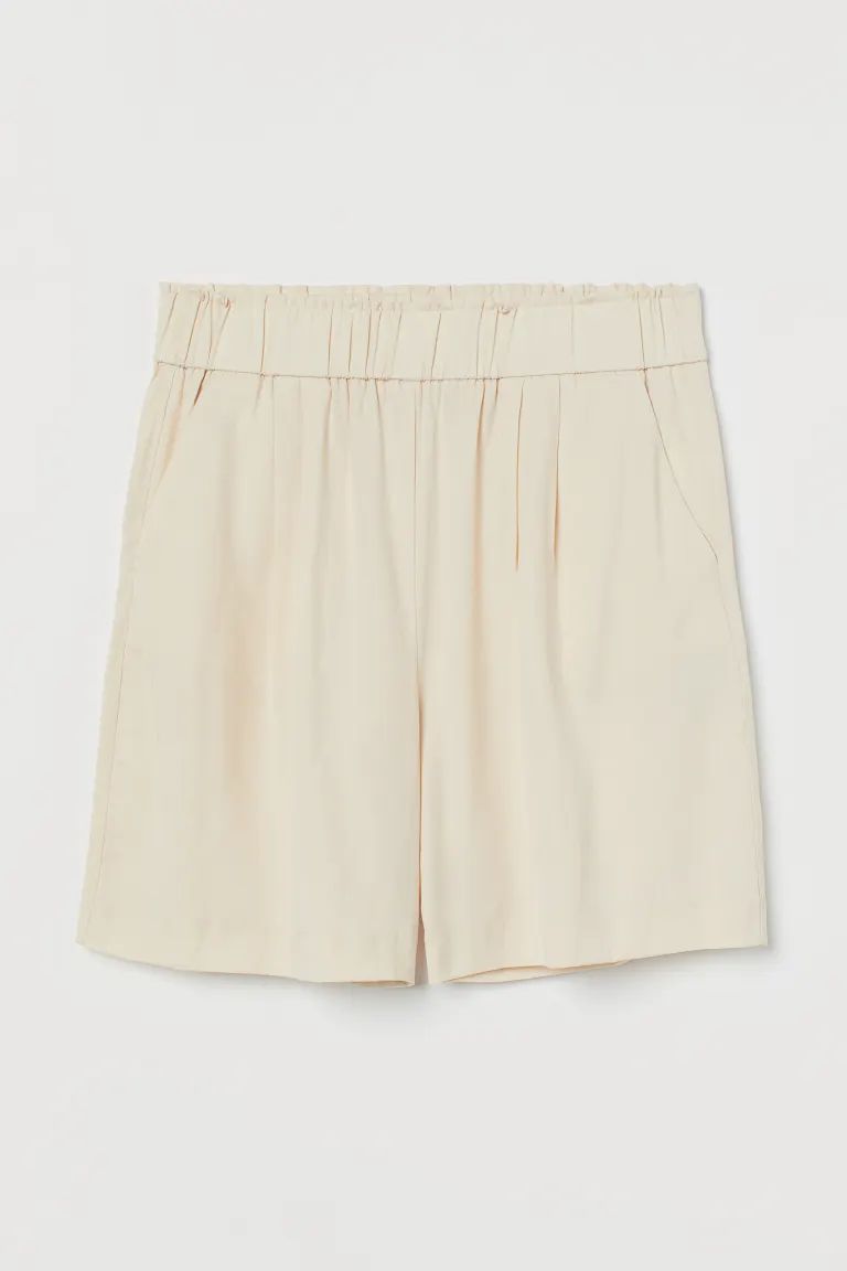 Lyocell-blend Shorts | H&M (US + CA)