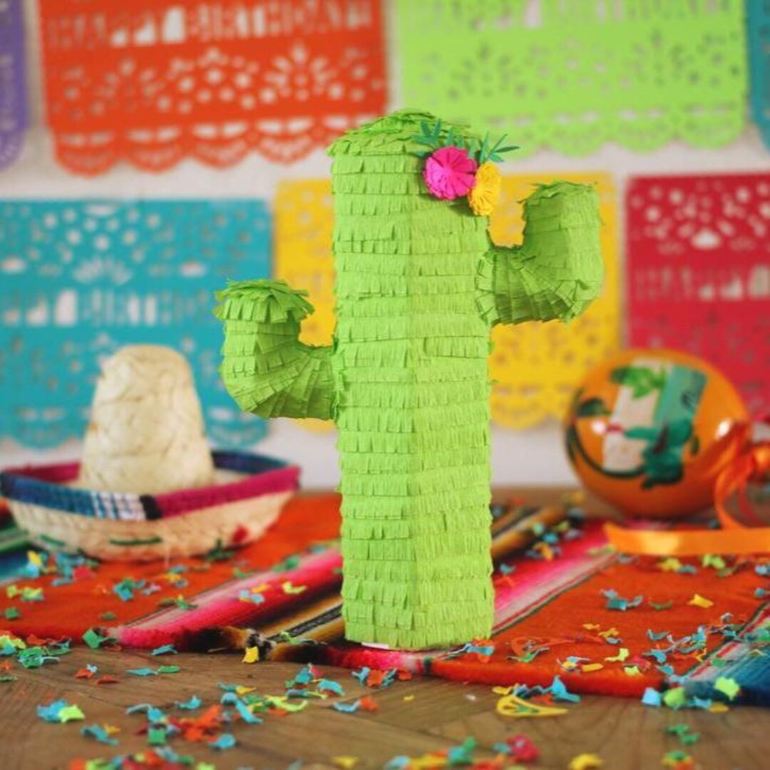 Mini Cactus Pinata (set of 3), Boho Llama Party, Treat Box Party Favor, Cinco De Mayo, Cowboy Bir... | Etsy (US)