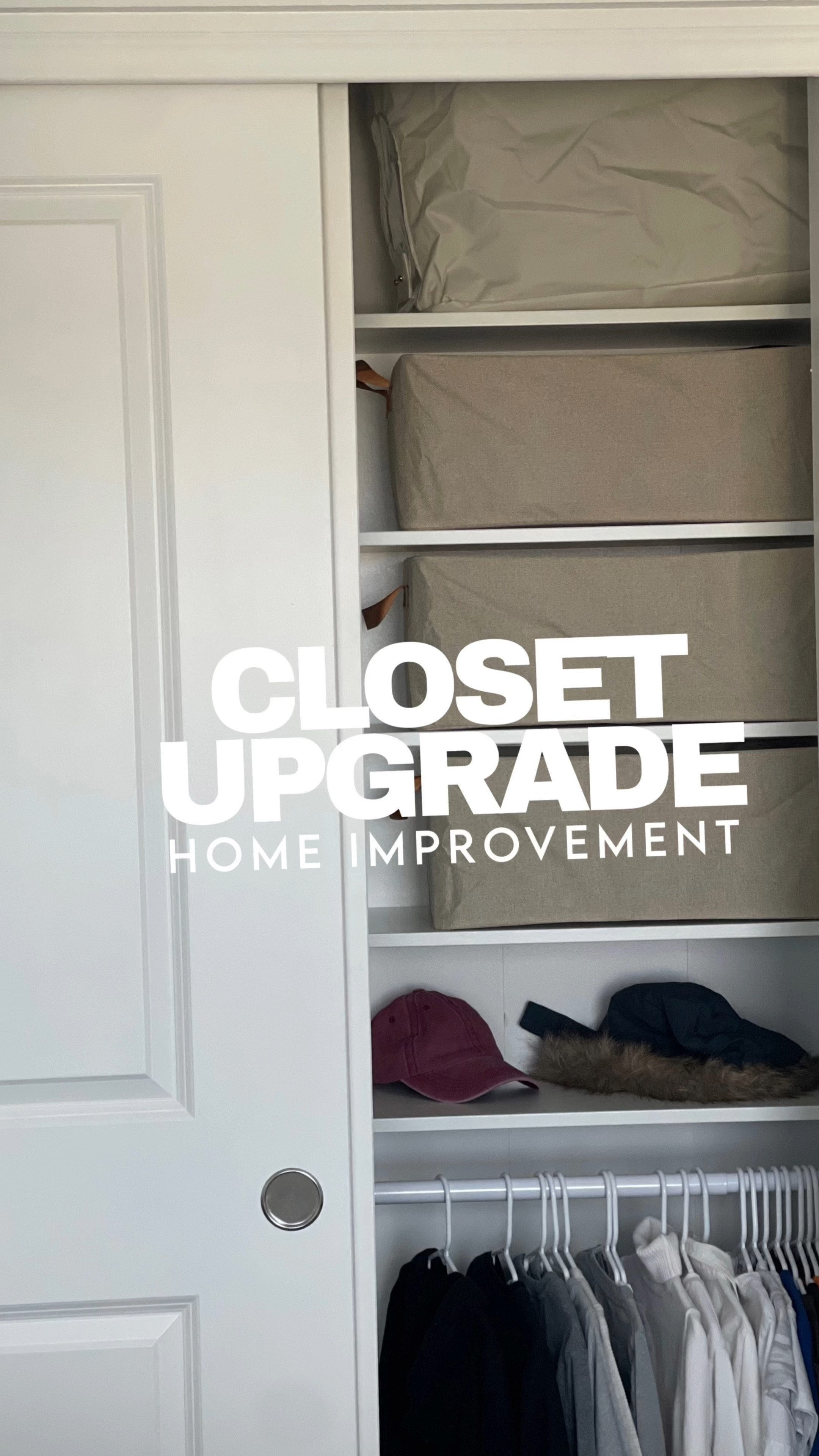 Upgrading Closet with bookshelves from Target! 
Lowest $37 of each shelf unit. 
#home #homeimprovements #closet #homeinspo

#LTKhome #LTKFind #LTKunder50