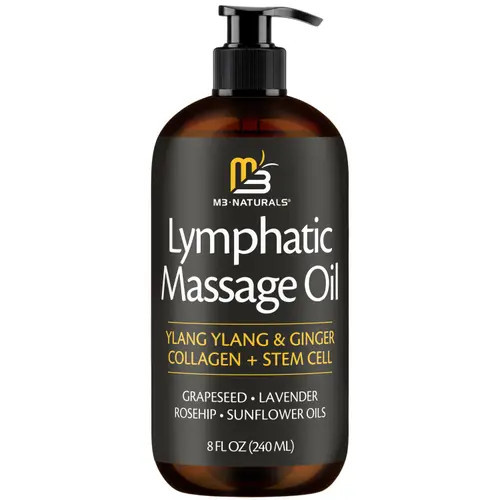M3 Lymphatic Massage Oil, Ylang Ylang & Ginger, 8oz in None at Nordstrom | Nordstrom