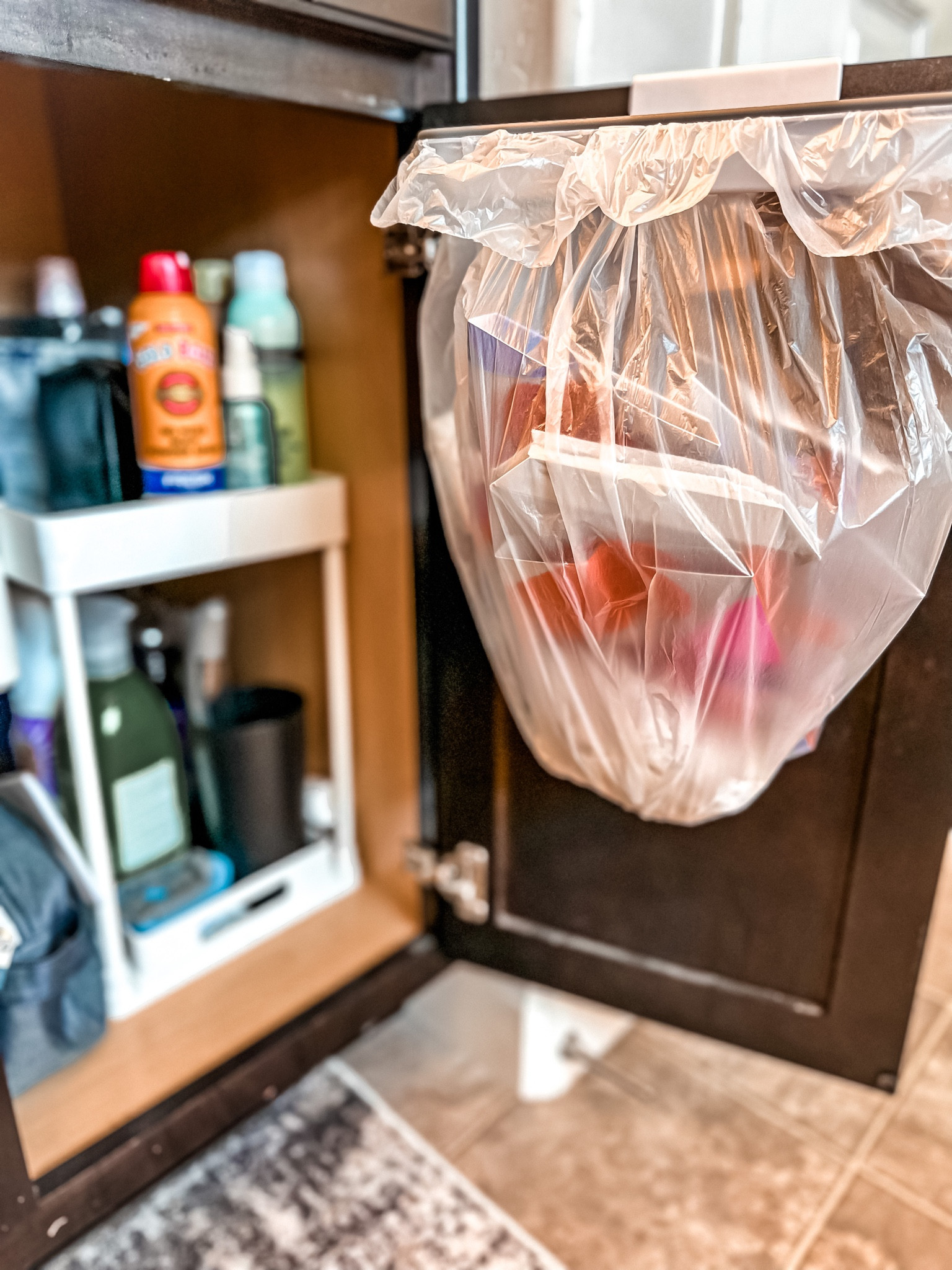 Bathroom organization -space saving 
Under sink organization 

#LTKstyletip #LTKFind #LTKhome
