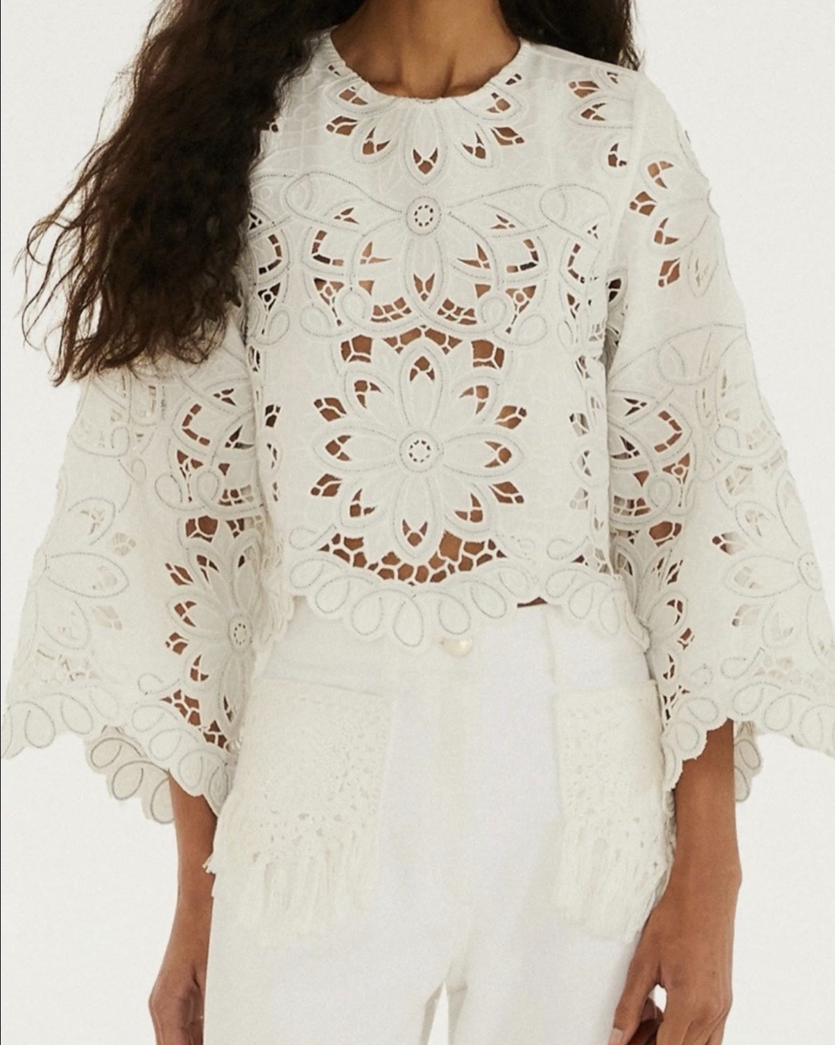 White lace top
Vacation 