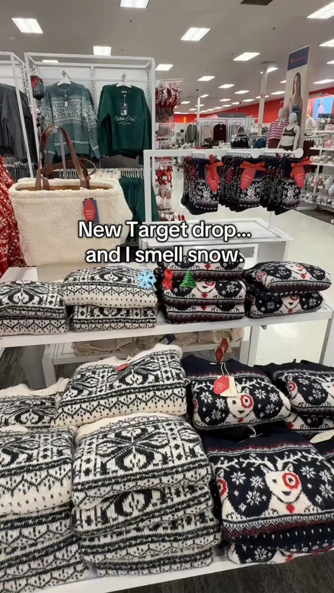 Christmas came early 🎄✨ Target’s new Alpine Lodge collection just dropped and it’s giving full cozy-girl energy ❄️🤍
Think soft knits, classic Christmas , and everything that makes you say I smell snow ☕️
Shop it all — linked in bio + on LTK 🛍️
#ltkholiday #ltkfashion #targetstyle #targetfinds #ltktrend

#LTKHoliday #LTKSeasonal #LTKGiftGuide