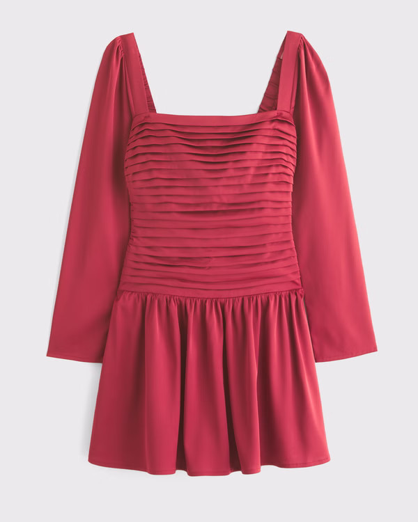 The A&F Paloma Mini Dress | Abercrombie & Fitch (US)