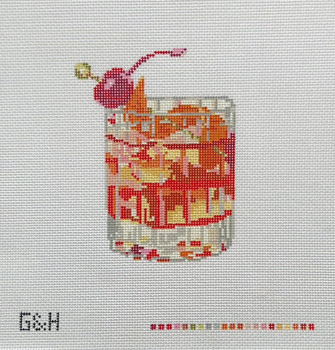 Negroni Needlepoint Canvas - Etsy | Etsy (US)