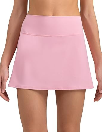 Colorfulkoala Dreamlux Skirts for Women High Rise Athletic Golf Tennis Skorts Built-in Shorts with Pockets | Colorfulkoala