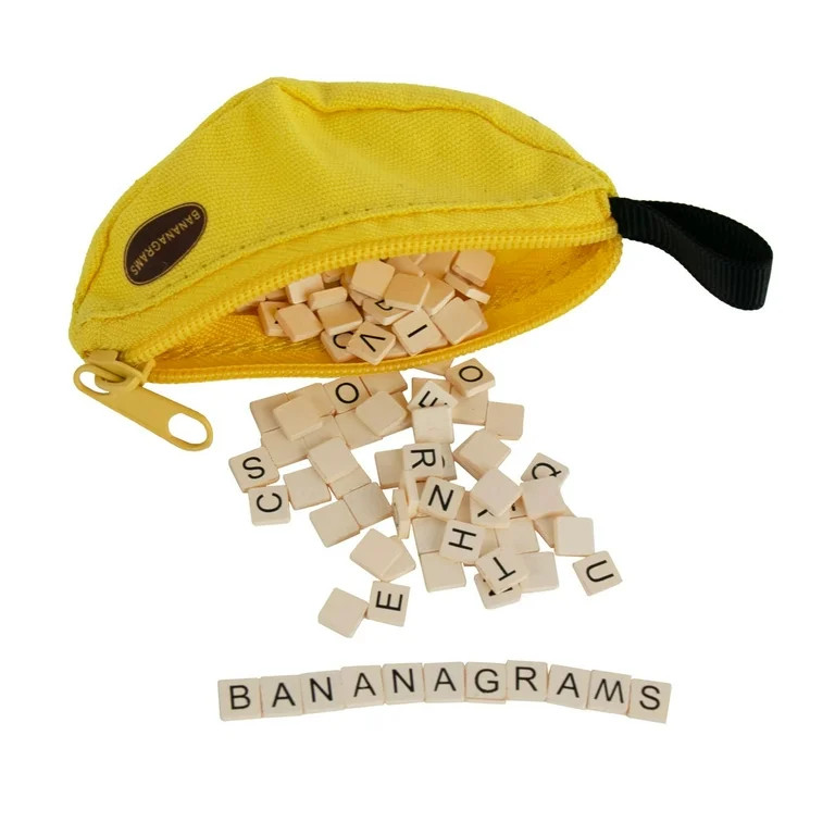 World\u2019s Smallest Bananagrams Game \u2013 Mini Anagram Word Puzzle | Walmart (US)