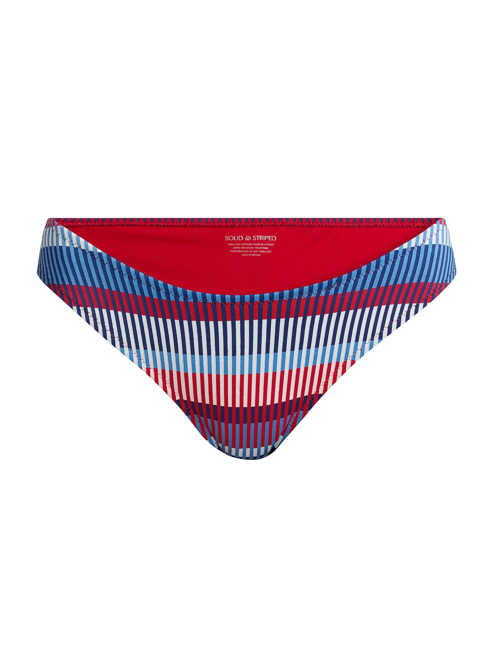 The Eva Multi-Stripe Bikini Bottom | Saks Fifth Avenue