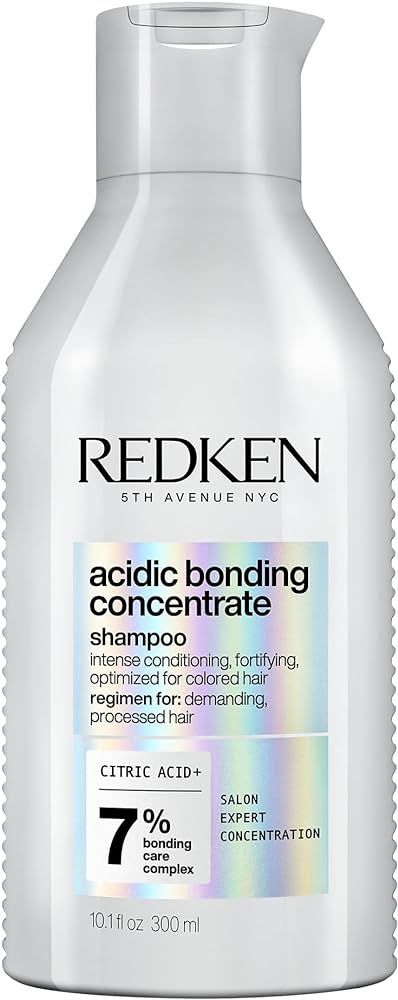 Redken Bonding Shampoo for Damaged Hair Repair | Strengthens and Repairs Weak and Brittle Hair | Acidic Bonding Concentrate | Safe for Color-Treated Hair | For All Hair Types | Amazon (US)