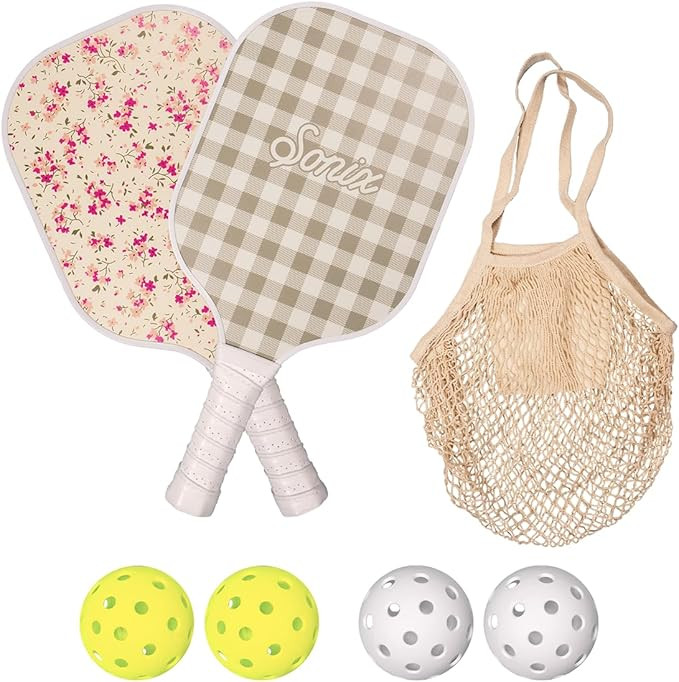 Sonix | USAPA Approved | Pickleball Paddles Set of 2 | Fiberglass Surface Pickleball Set with 2 R... | Amazon (US)