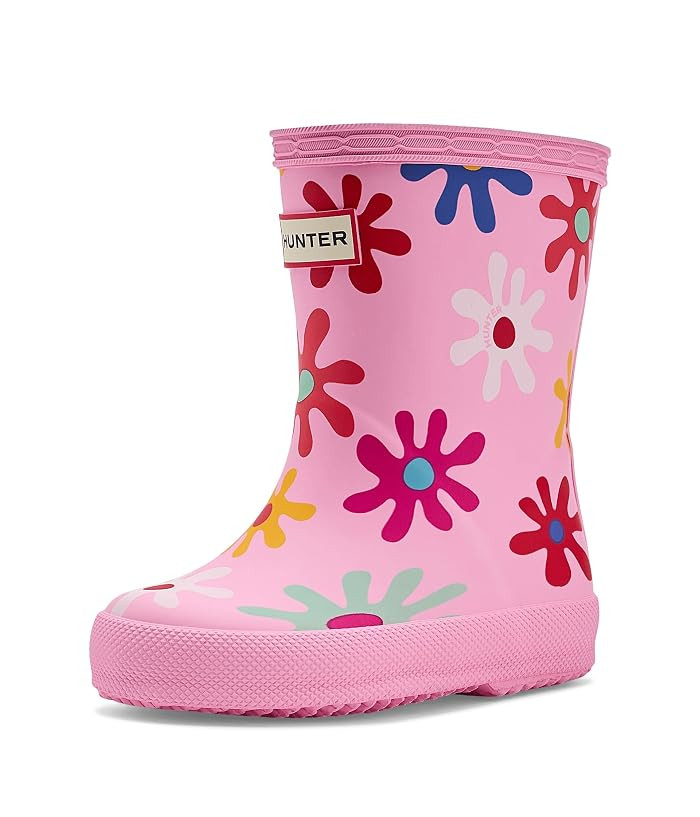 Hunter Kids First Classic Boots (Toddler/Little Kid) Kids Shoes Pink : 11 Little Kid M | Zappos.com