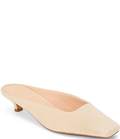 Matisse Classy Suede Kitten Heel Mules - 7.5 | Dillard's