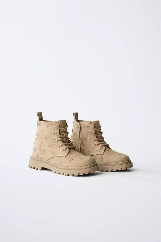 FLORAL BOOTS | Zara US