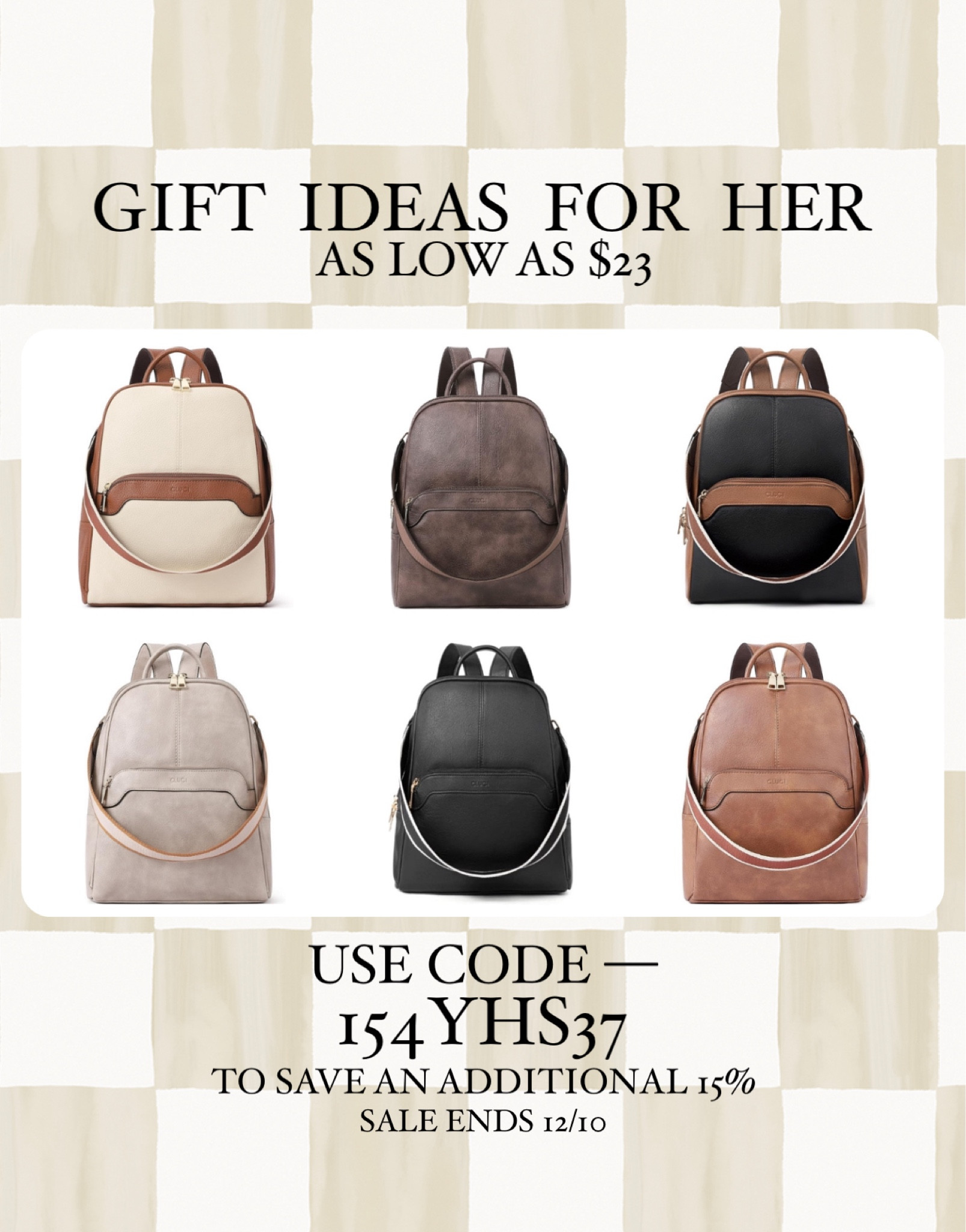 Gift ideas for her 🎁

As low as $23!

Save an additional 15% with code 154YHS37 

#giftideas
#giftsforher
#amazon
#amazonfashion


#LTKGiftGuide #LTKsalealert #LTKfindsunder50