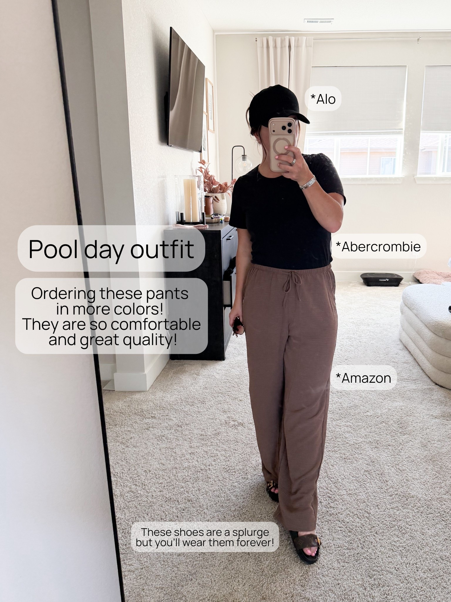 A pool day outfit that you can run errands in and go to the pool in! #amazon #ootd #momoutfit #summer #amazonpants #swimcoverup #swimcoveruppants #linenpants #dupes #lookforless #momootd 

#LTKgrwm #LTKdayinmylife #LTKmomlife