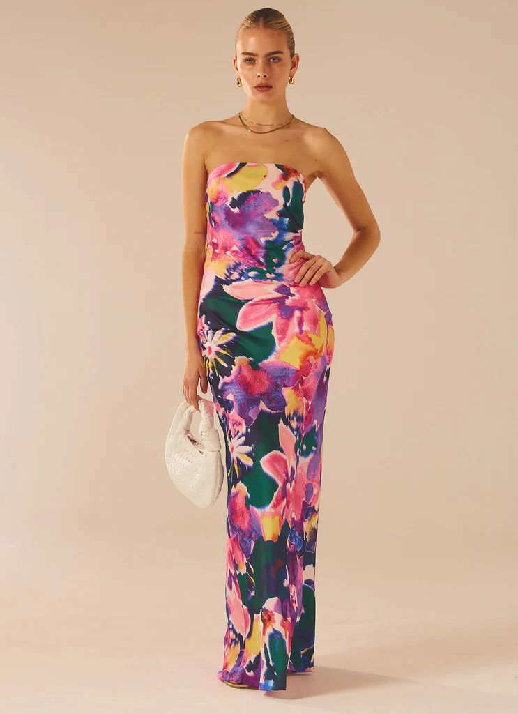 Carried Away Maxi Dress - Candy Bouquet | Peppermayo (Global)