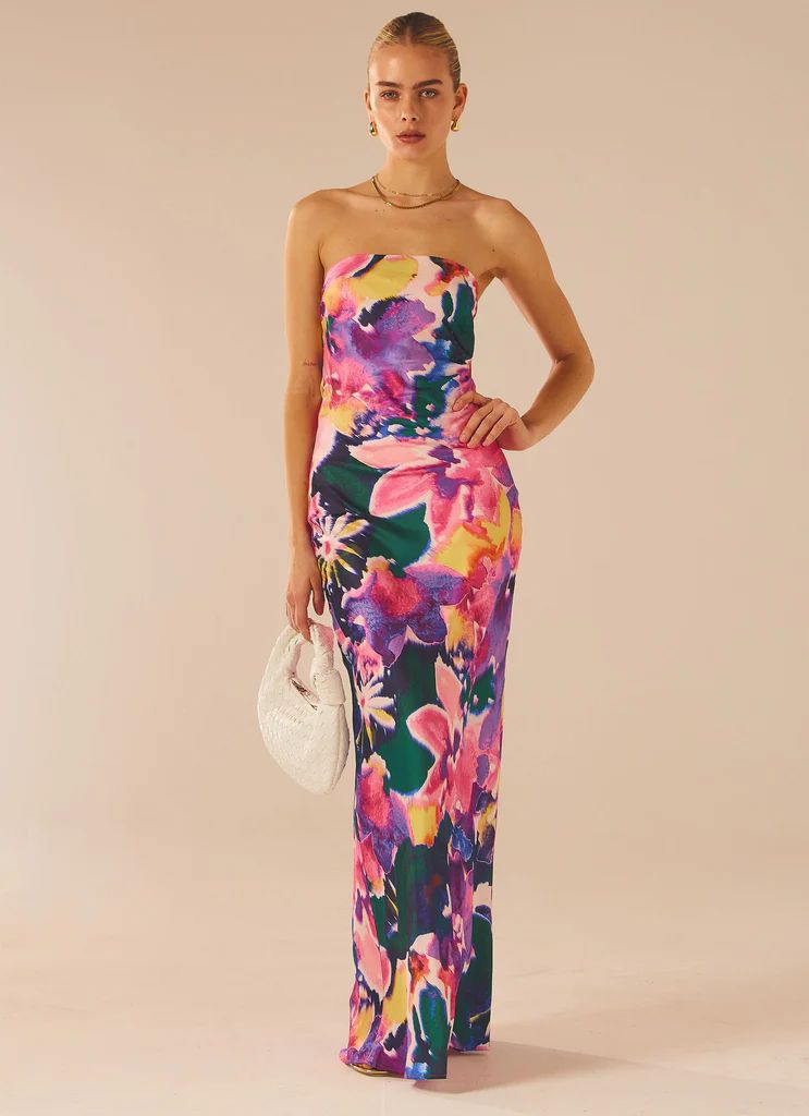 Carried Away Maxi Dress - Candy Bouquet | Peppermayo (Global)