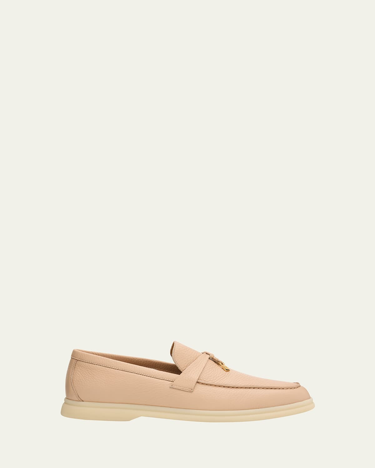 Summer Charms Leather Slip-On Loafers | Bergdorf Goodman