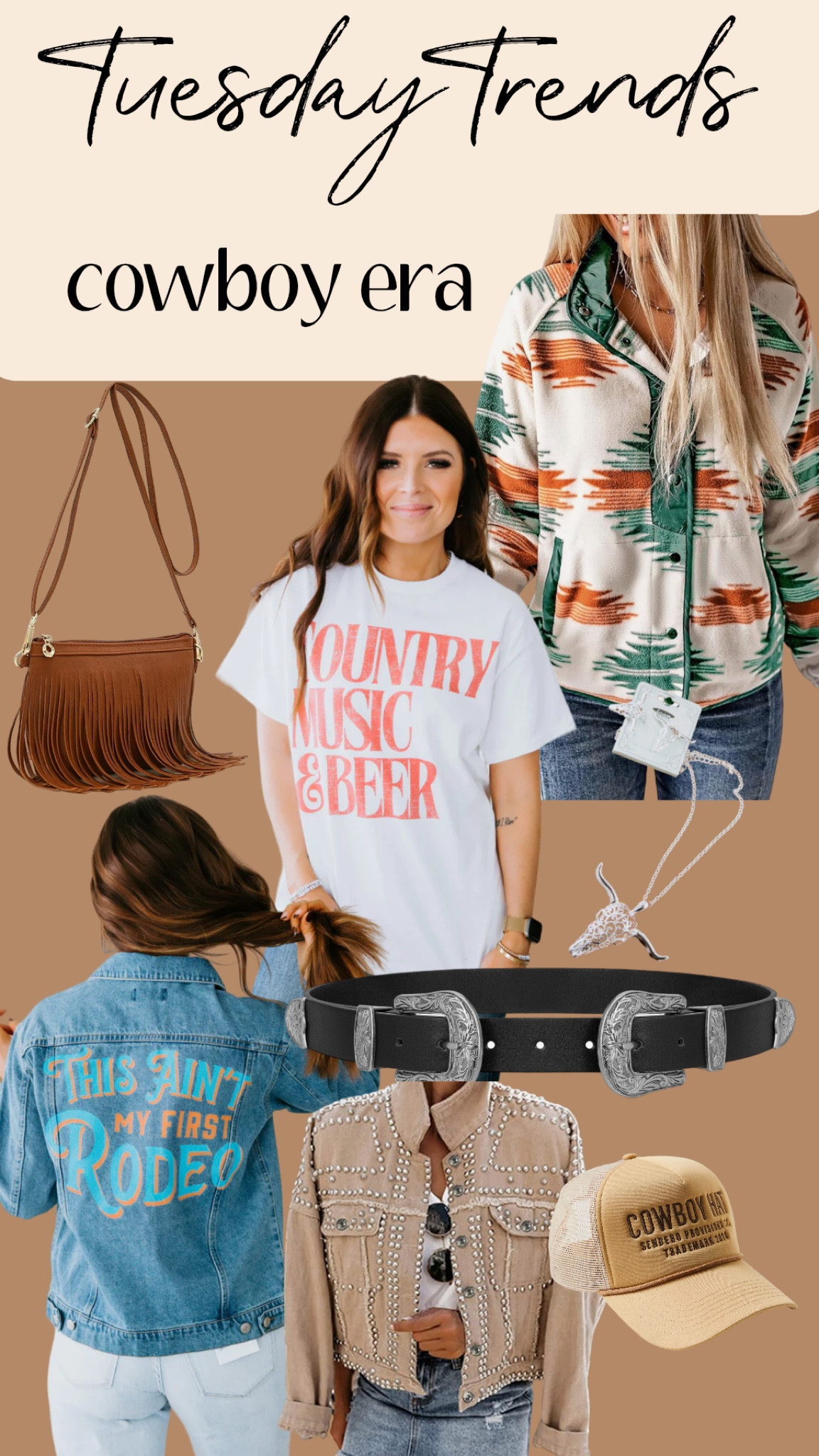 Cowboy is in.. 

Western, cowboy, casual outfit, rodeo outfits, concert outfit 


#LTKfindsunder50 #LTKstyletip #LTKmidsize